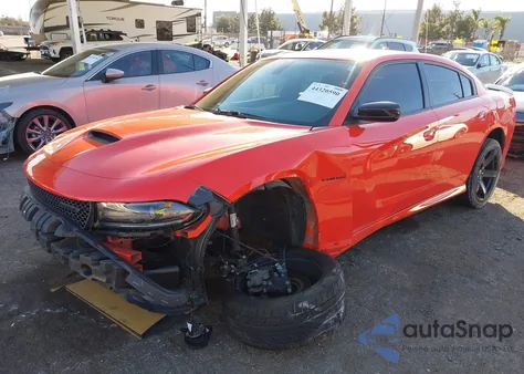 2021 Dodge Charger R/T Rwd из США, поврежденный, VIN 2C3CDXCT9MH653299